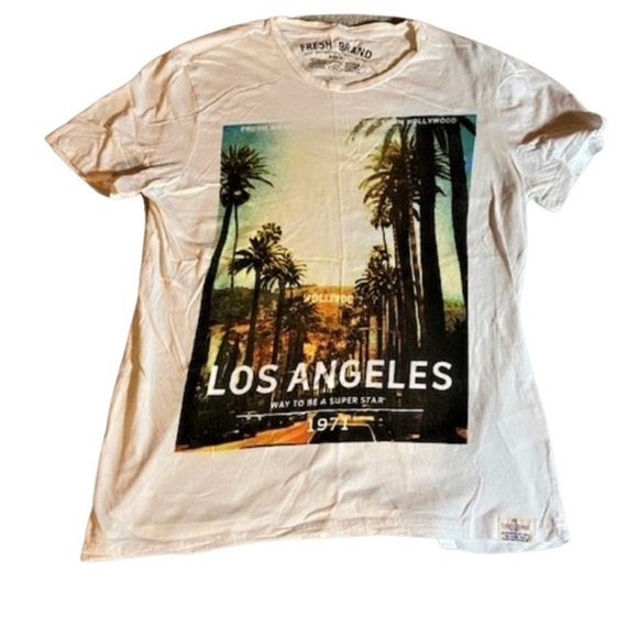 Fresh Brand Other - Boys Fresh Brand Los Angeles White Tee With L